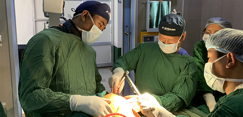 Surgeons in Bhutan